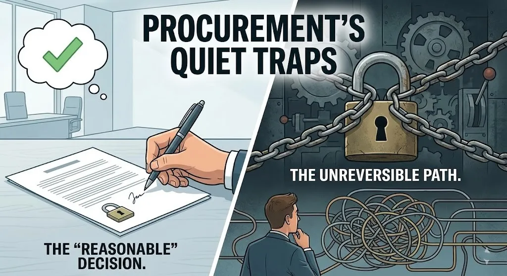 The Procurement Decisions That Are Almost Impossible to Reverse